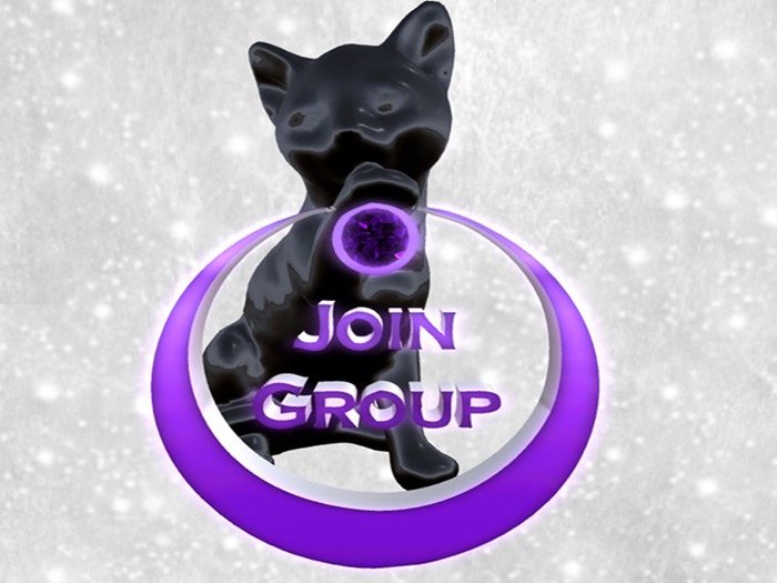 DCKM Kitty Cat Join Group - AMETHYST