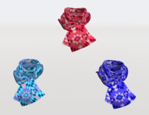Neck Scarves - 3 Aztec Colors, both Rigged and Unriggeda