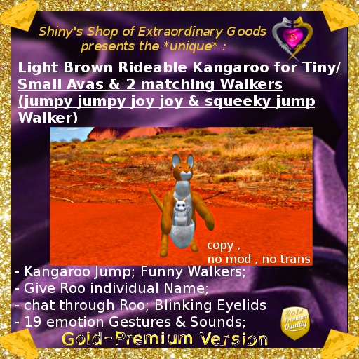 ^..^ Roo Jumper Brown Light *tiny* *ao off*