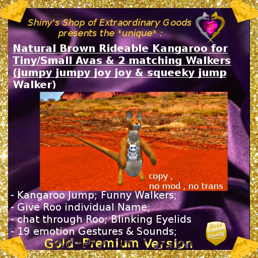 ^..^ Roo Jumper Brown Nat *tiny* *ao off*