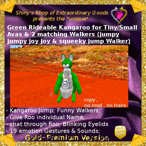 ^..^ Roo Jumper Green *tiny* *ao off*