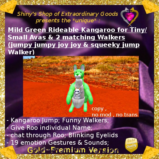^..^ Roo Jumper Green Mild *tiny* *ao off*