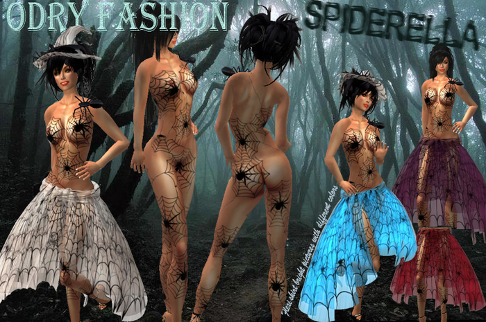 "SPIDERELLA" HAPPY HALLOWEEN