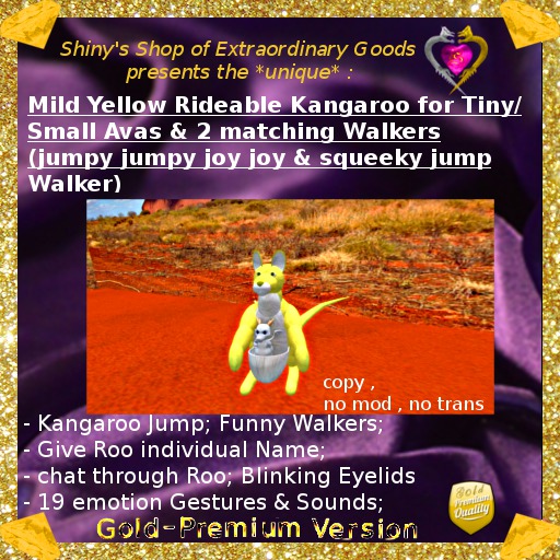 ^..^ Roo Jumper Yellow Mild *tiny* *ao off*