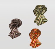 Neck Scarves - 3 Knit Colors, both Rigged and Unrigged