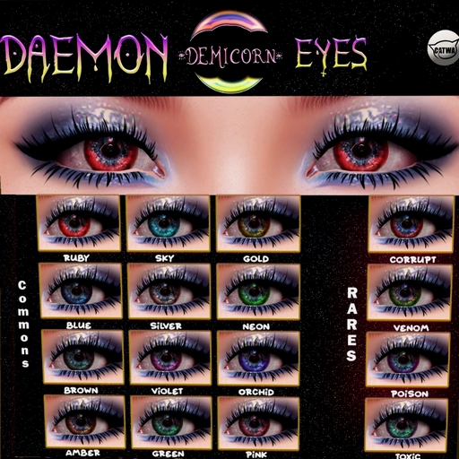 {Demicorn} Daemon Eyes - Amber