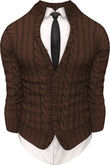 RIOT / Caspian Cardigan Sweater - Cocoa