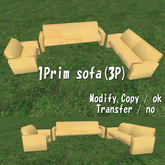1Prim Sofa(3p)
