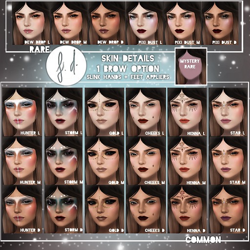 (fd) Stargazer Skin - Dew Drop M RARE