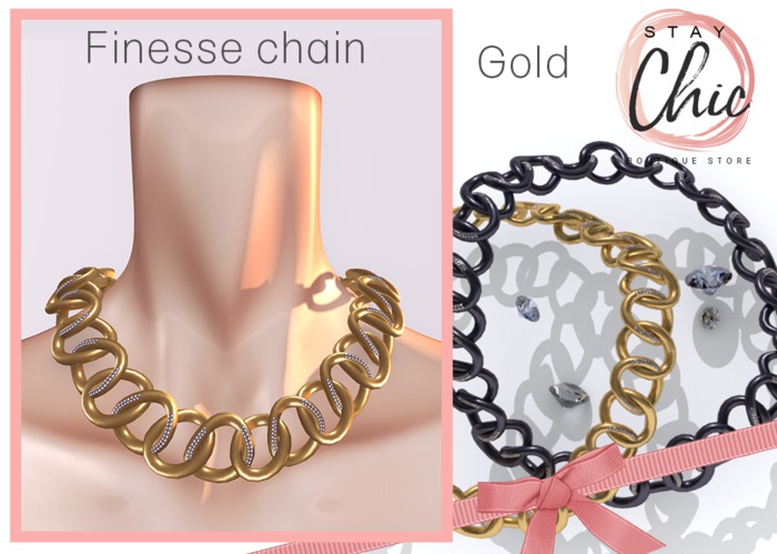 Stay Chic - Finesse chain Gold (add me)