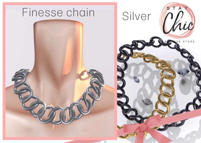 Stay Chic - Finesse chain Silver(add me)