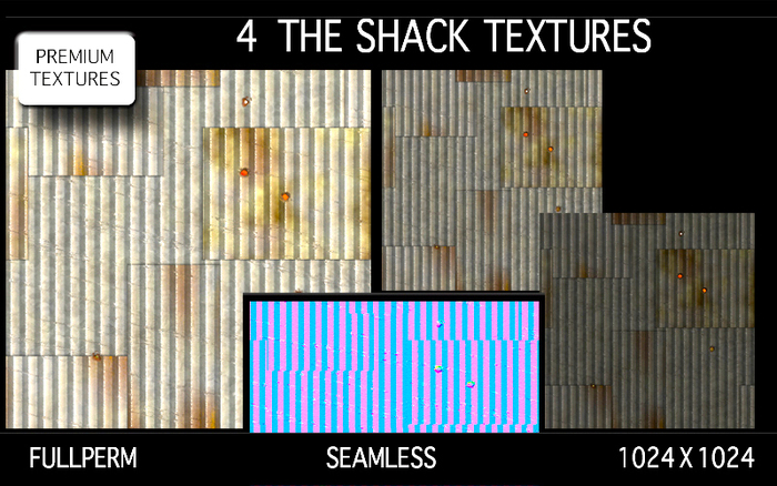 THE SHACK TEXTURES