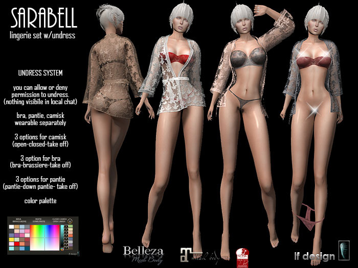 [lf design] Undress Sarabell