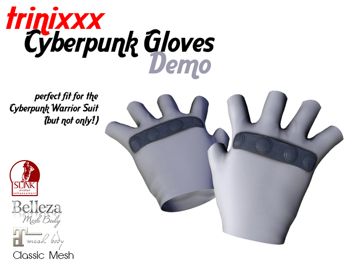 trinixxx Cyberpunk Warrior Gloves DEMO