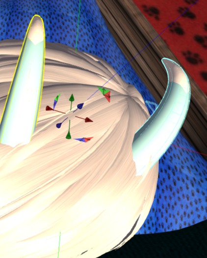 sky blue horn retexture
