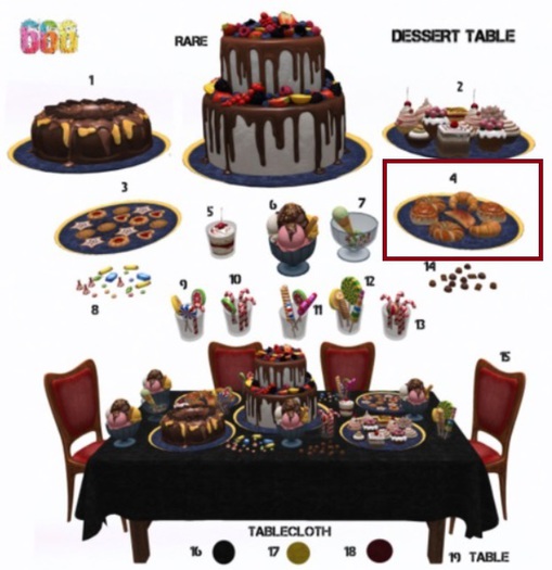 [666] Desserts table - 4