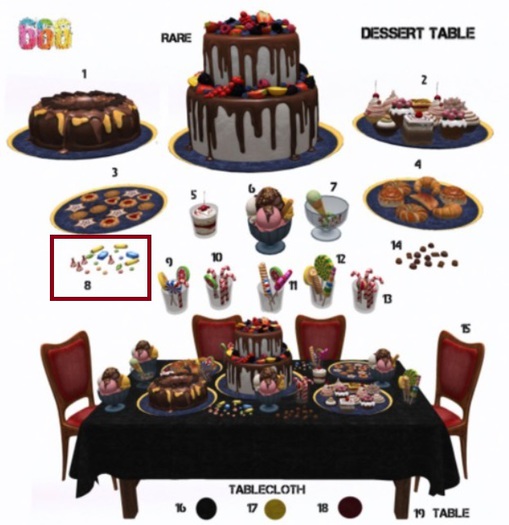 [666] Desserts table - 8