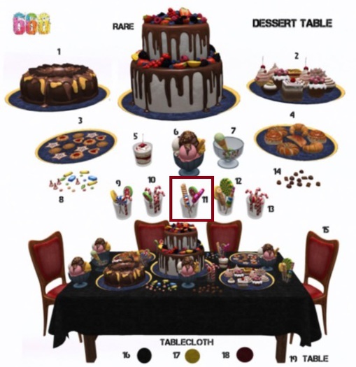 [666] Desserts table - 11