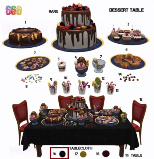 [666] Desserts table - 16