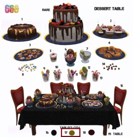 [666] Desserts table - 17
