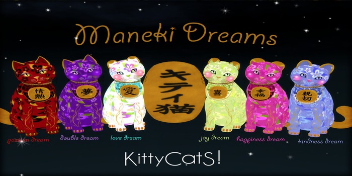 KittyCatS Box -Maneki DreamS *BREEDING PAIR* mHappiness fDouble