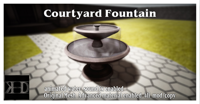 .::KHD::. Courtyard Fountain [BOX]