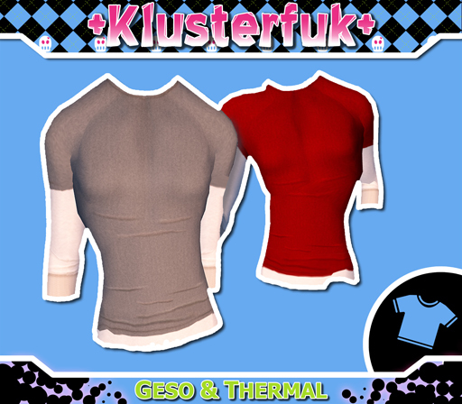 WC:: Thermal Shirt : Geso [Red]
