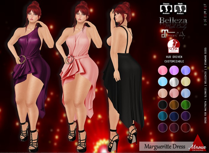 [Ahroun Designs] Margueritte Dress (Wear/Add)
