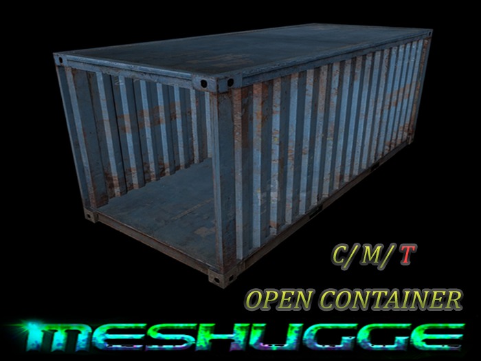 Open Shipping Container 