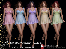 GIA BABYDOLL AND THONG COLORS -2-