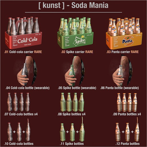 .12 [ kunst ] - Panta bottles