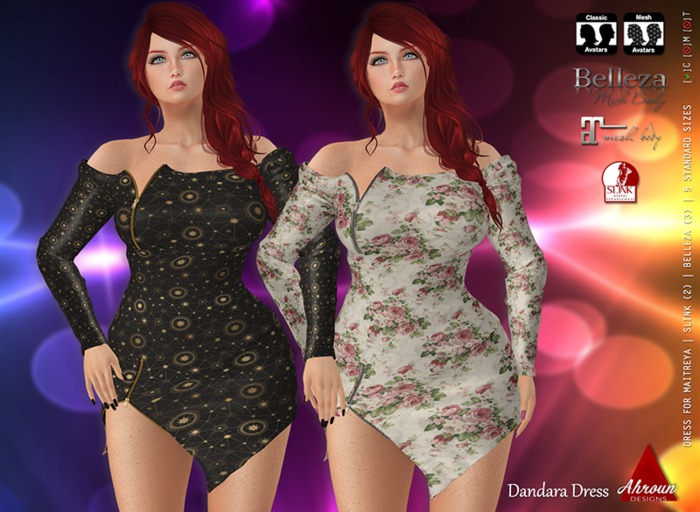 [Ahroun Designs] Dandara Dress (Add)