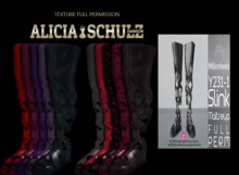 [Aicia Schulz] Texture for [Y]Full Perm 231 flat boot SET F