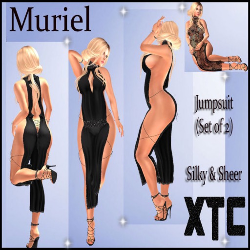 XTC Muriel Jumpsuit Black