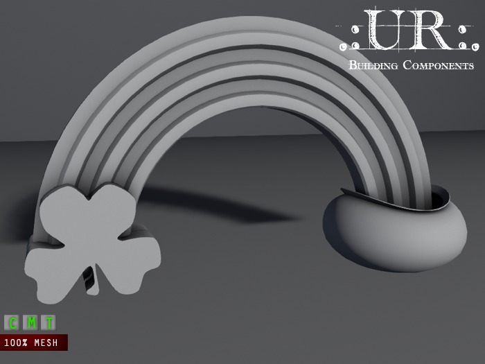 .:UR:. St. Patrick's 2019 - Clover Rainbow (full perm mesh)