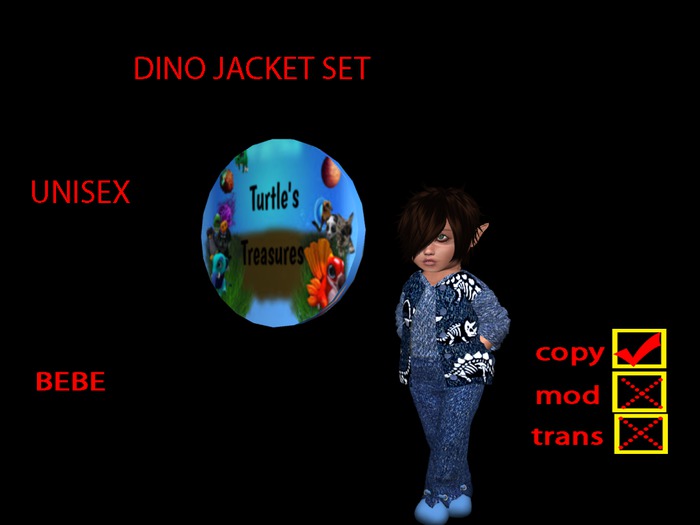 DINO JACKET SET