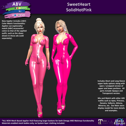 [ABV] SweetHeart - SolidHotPink