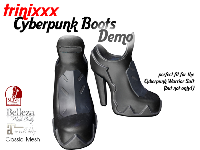 trinixxx Cyberpunk Boots DEMO