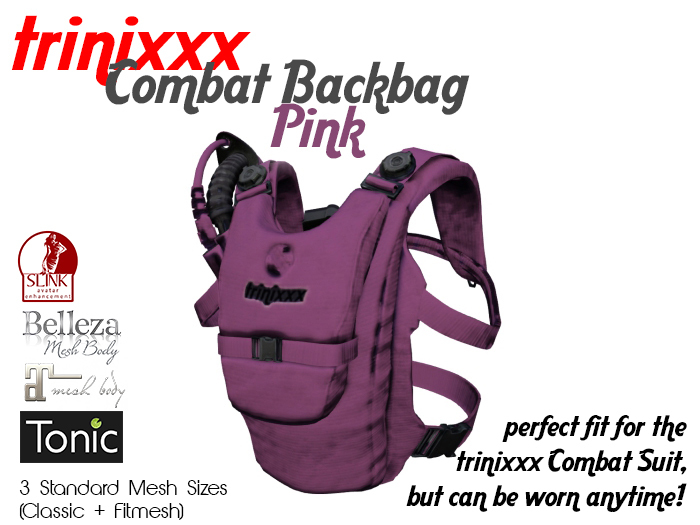 trinixxx  Combat Backbag Pink