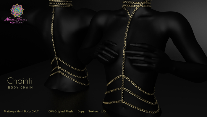 NaaNaa's  Chainti Body Chain Fatpack [Wear Me]
