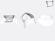 Full Perm Mesh Generic Shirt Attachment For Under Sweaters Jumpers