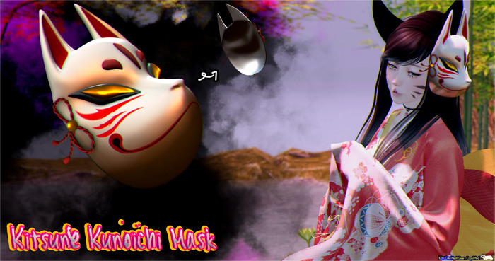 { Atelier Ymir } Kitsune Kunoichi Mask