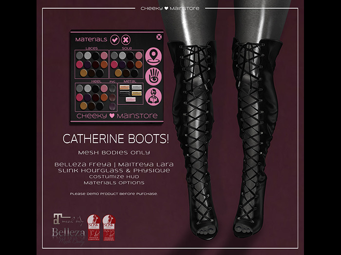 .:cheeky:. Catherine Boots! Black