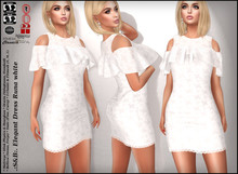 .:S&B:. Elegant Dress Runa white