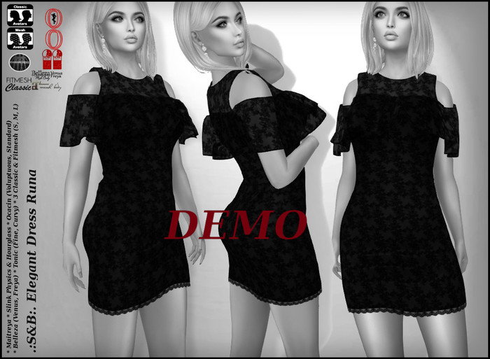.:S&B:. Elegant Dress Runa Demo
