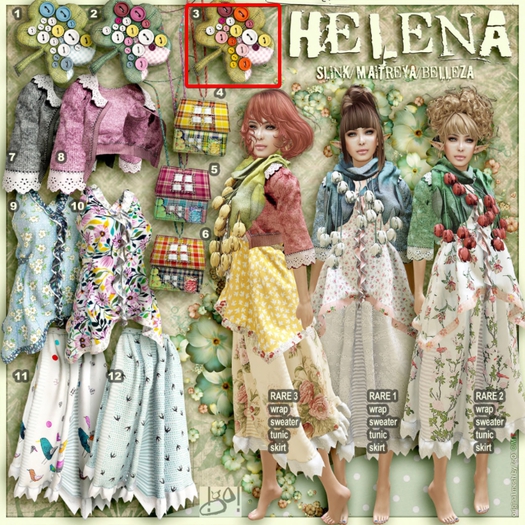 !gO! Helena brooch - 3