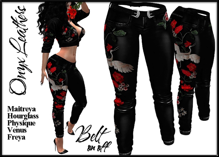 ONYX - CRANE PANTS MULTI SIZES