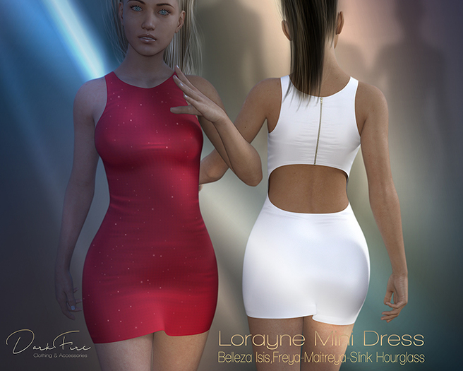 DarkFire Lorayne Mini Dress-FatPack