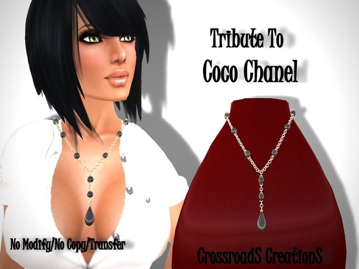 Tribute to CoCo Chanel-Black