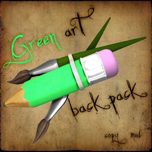 .:: DM ::. Art Back Pack VERT